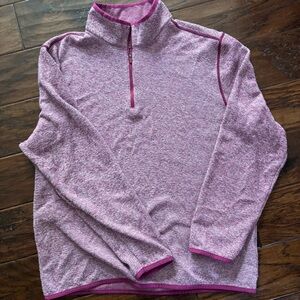 Robert Graham women’s purple half zip jacket | Sige Large